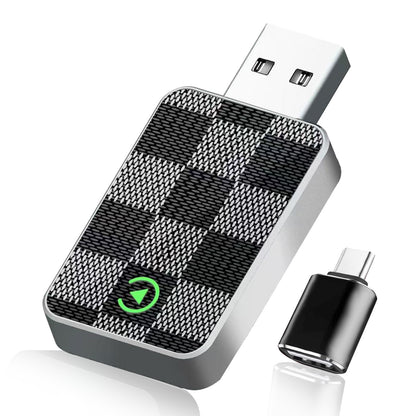Wireless CarPlay Android Auto Adapter USB Dongle