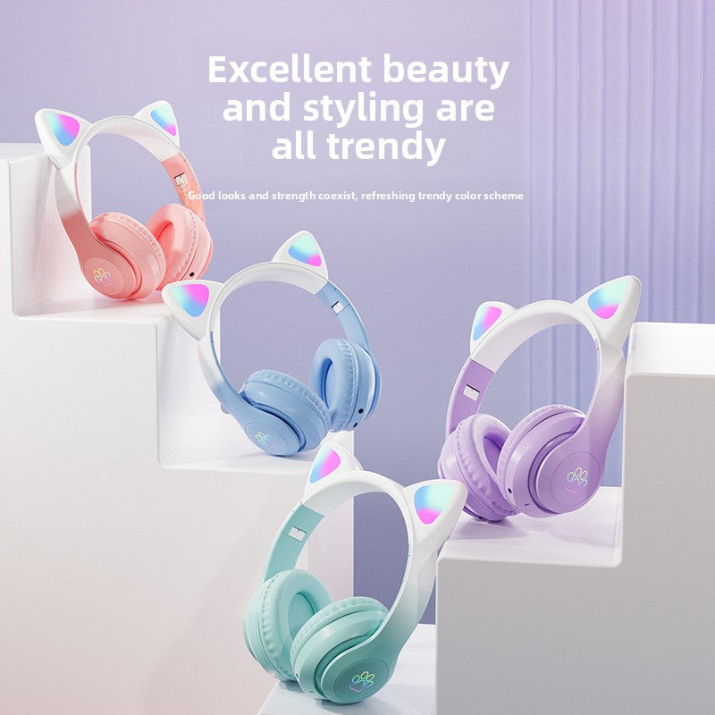 Wireless Cat Ear Bluetooth Headset