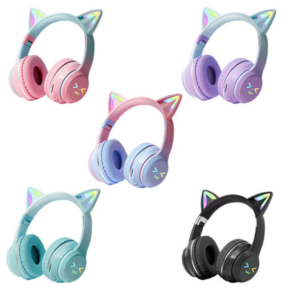 Wireless Cat Ear Gaming Headset