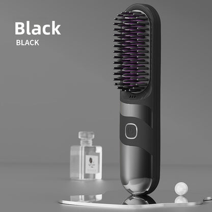 Wireless Ceramic Hair Straightening Comb