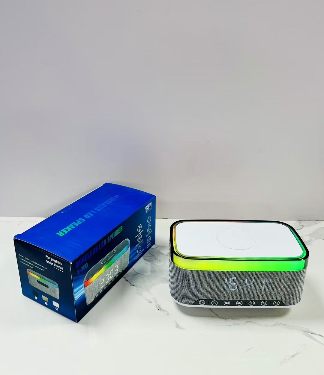 Wireless Charging Bluetooth Speaker