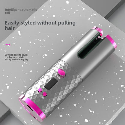 Wireless charging curling iron