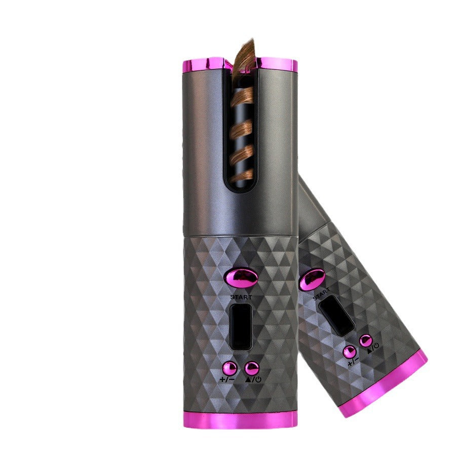Wireless charging curling iron
