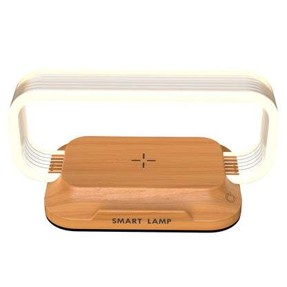 Wireless charging desk lamp