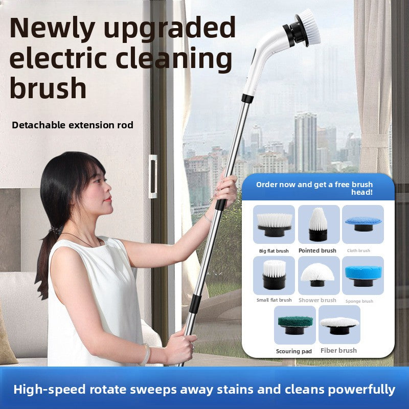 Wireless charging folding brush