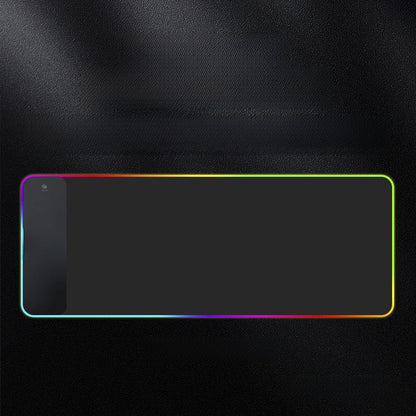 Wireless charging illuminated mouse pad