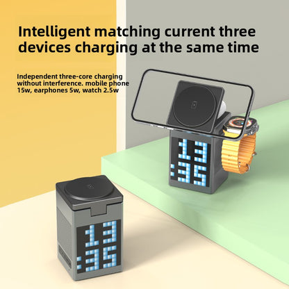 wireless charging magnetic suction wireless charging Bluetooth speaker