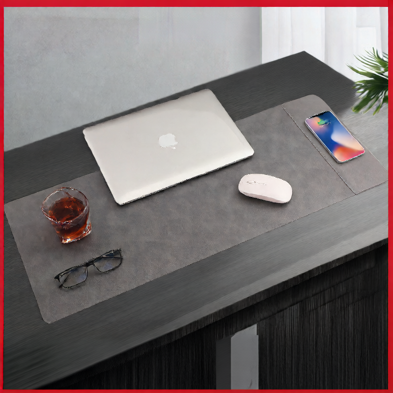 Wireless charging mouse pad
