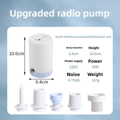 Wireless Charging Portable Air Pump