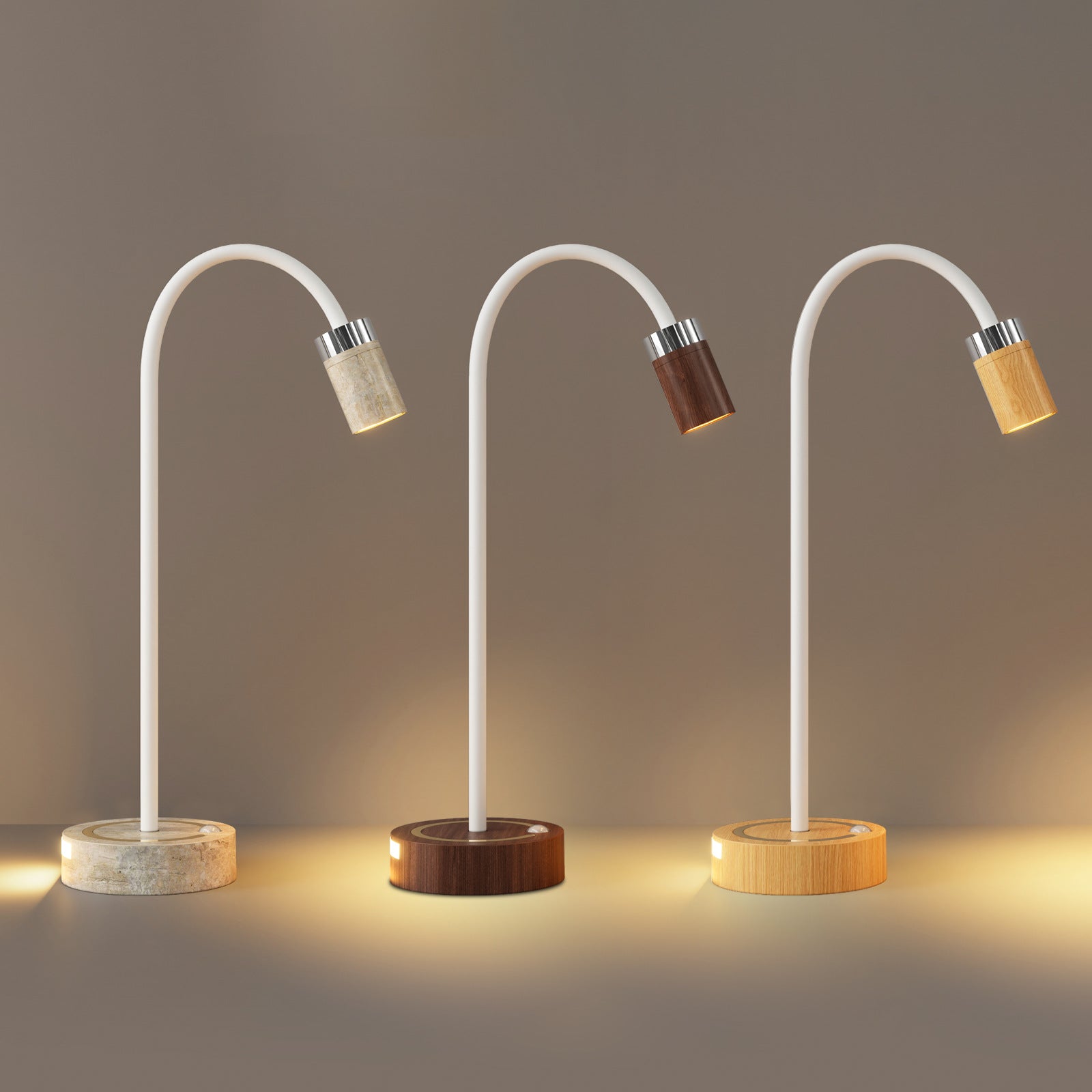Wireless Charging Sensor Table Lamp