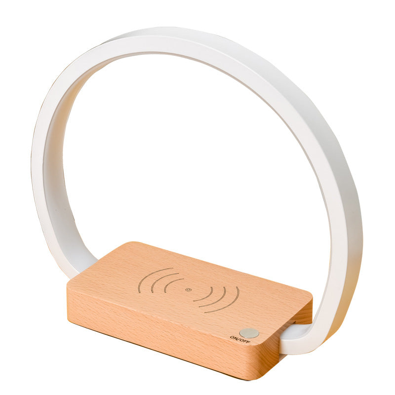 Wireless Charging Table Lamp with Night Light