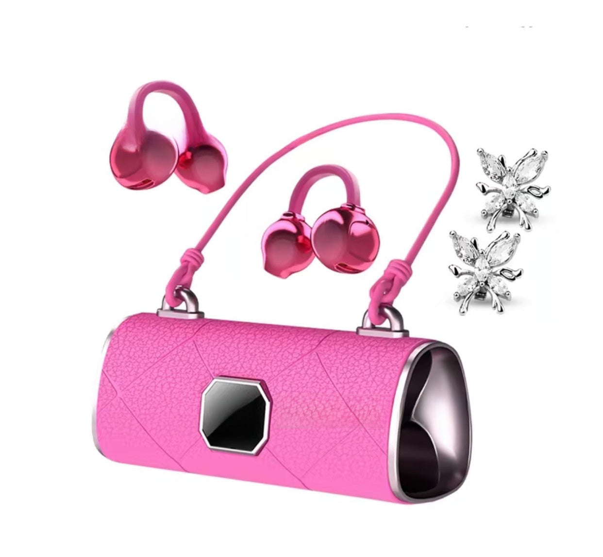 Wireless Clip-On Bluetooth Earphones