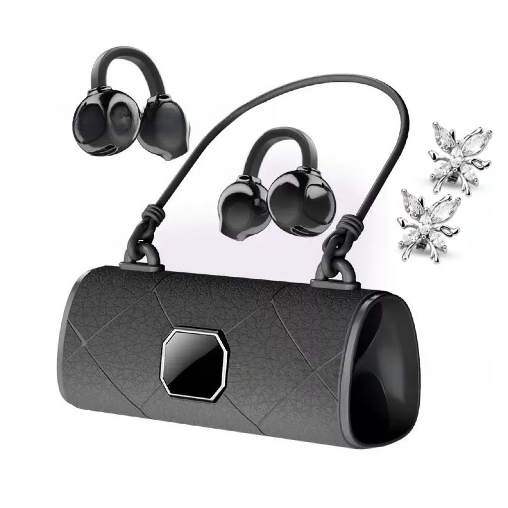 Wireless Clip-On Bluetooth Earphones