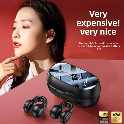 Wireless Clip-On Bluetooth Headset