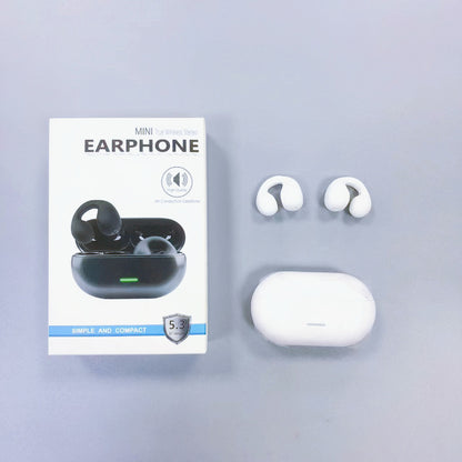 Wireless Clip-On Bluetooth Headset