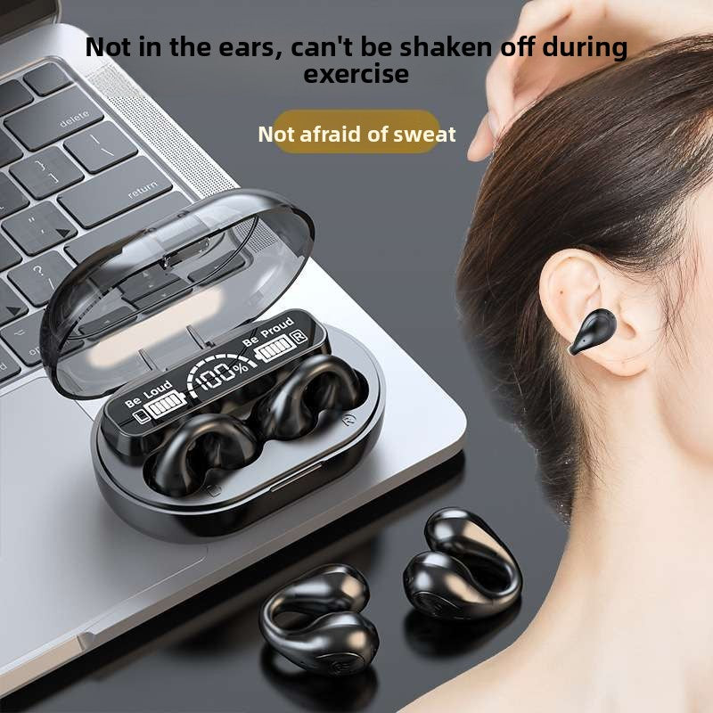 Wireless Clip-On Earphones Bluetooth