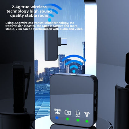 Wireless Clip-On Microphone