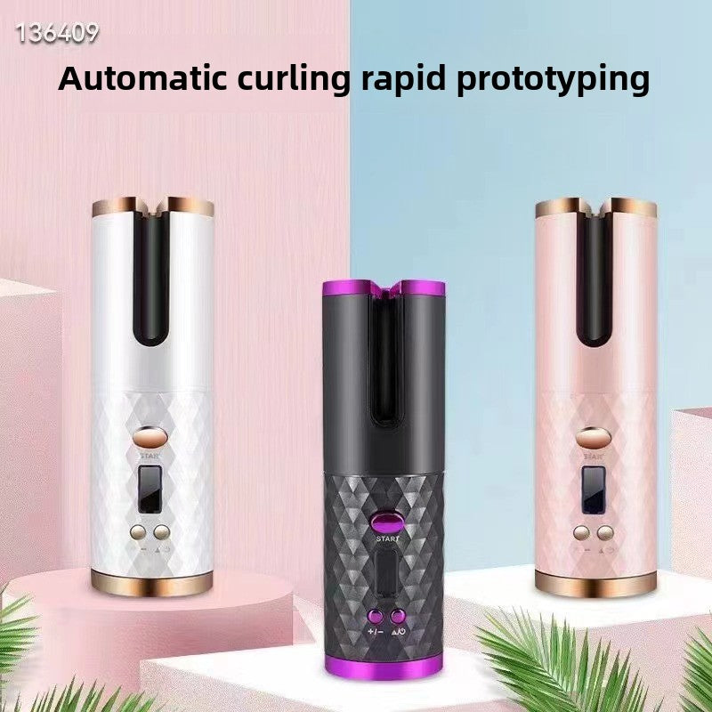 Wireless curling iron