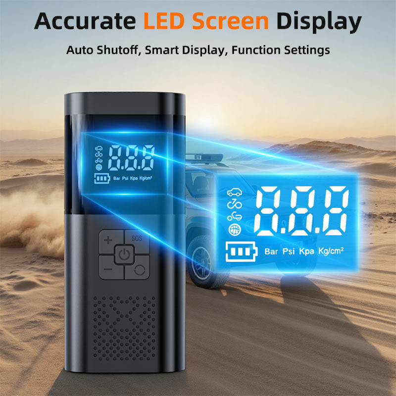 Wireless Digital Display Car Air Pump