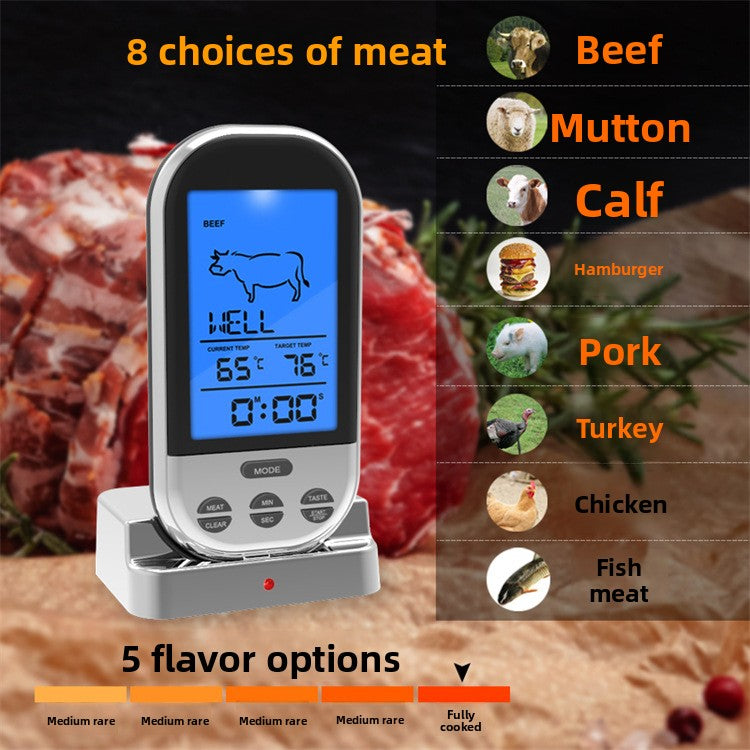 Wireless Digital Food Thermometer with Probe