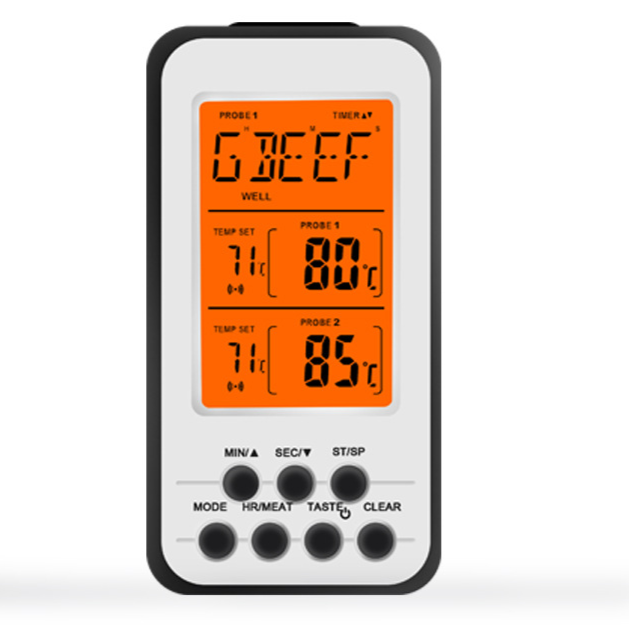 Wireless Dual Probe Barbecue Thermometer