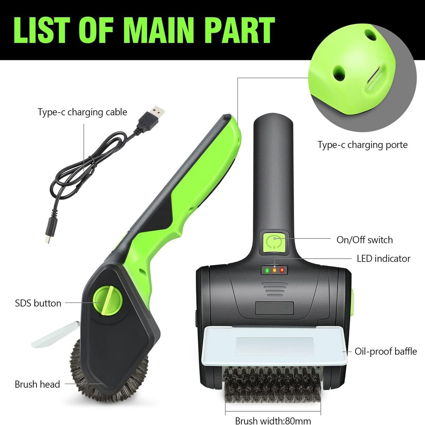 Wireless Electric Cleaning Brush