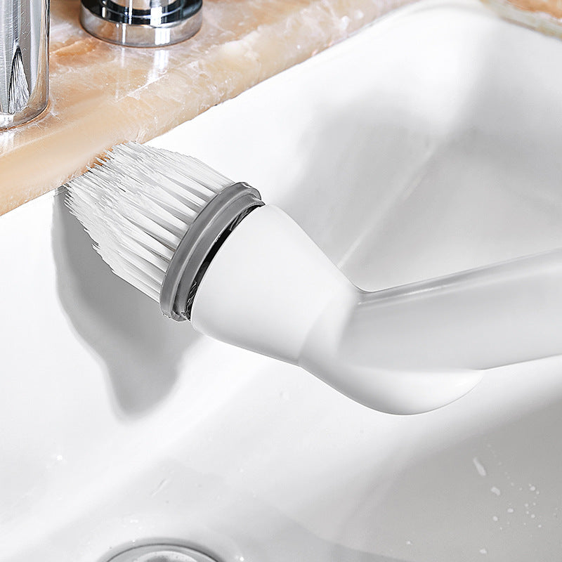 Wireless Electric Cleaning Brush with Rotating Heads