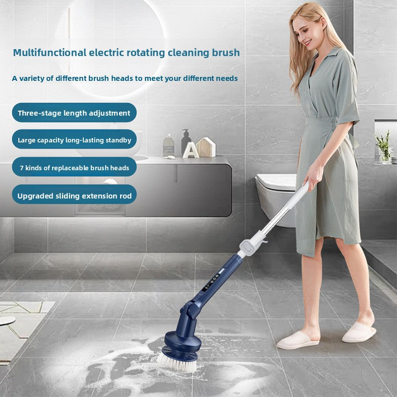 Wireless Electric Cleaning Mop with Steam Function