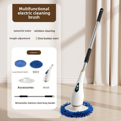 Wireless Electric Cleaning Mop with Steam Function