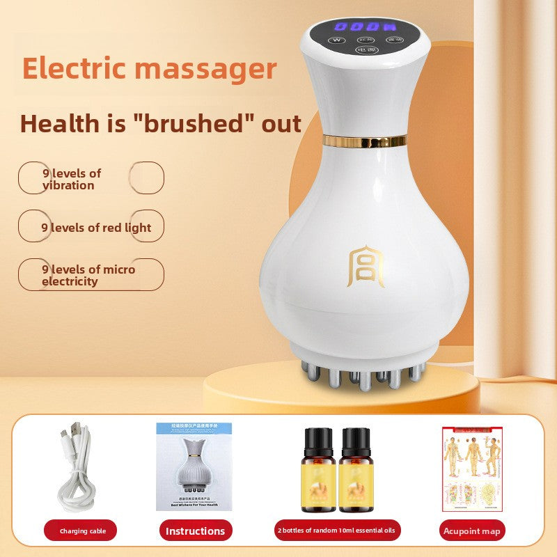 Wireless Electric Heating Massager 9 Speed