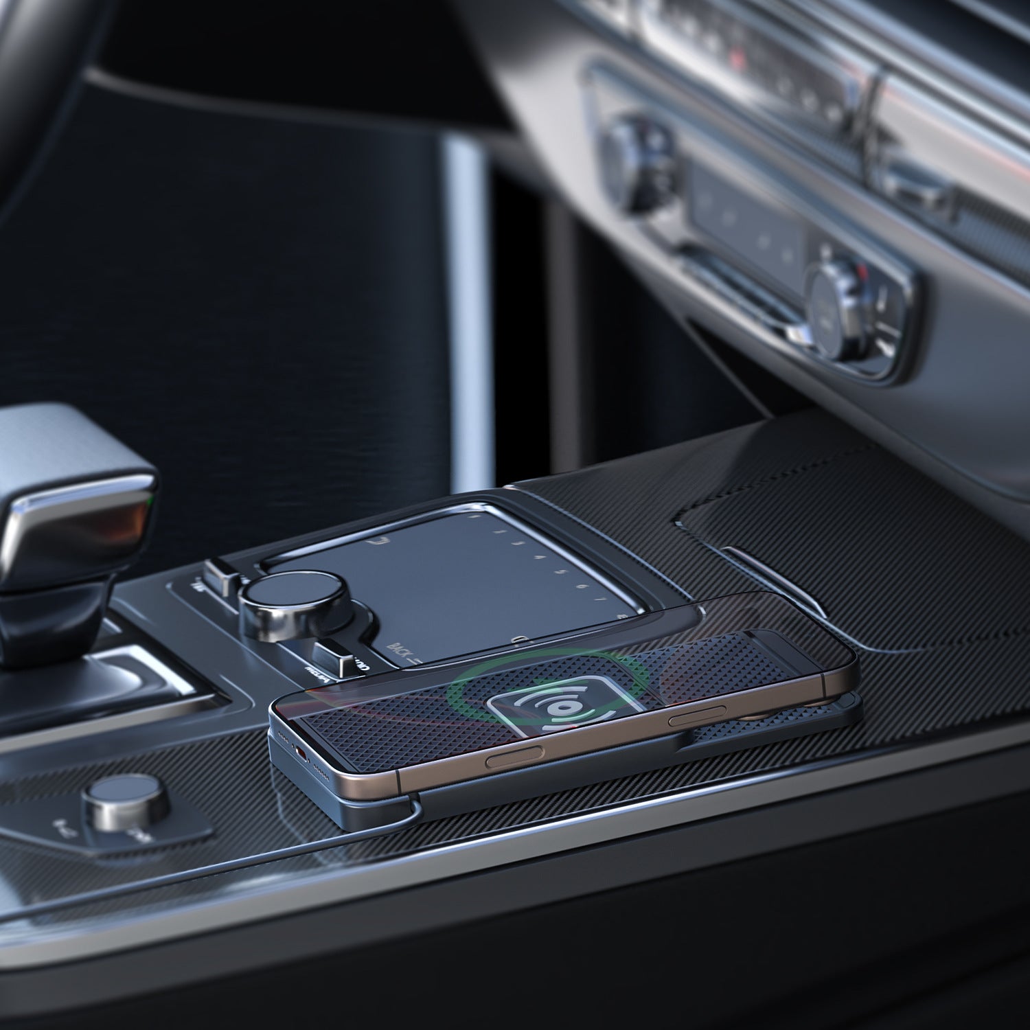 Wireless Fast Charging Car Mount with Phone Holder
