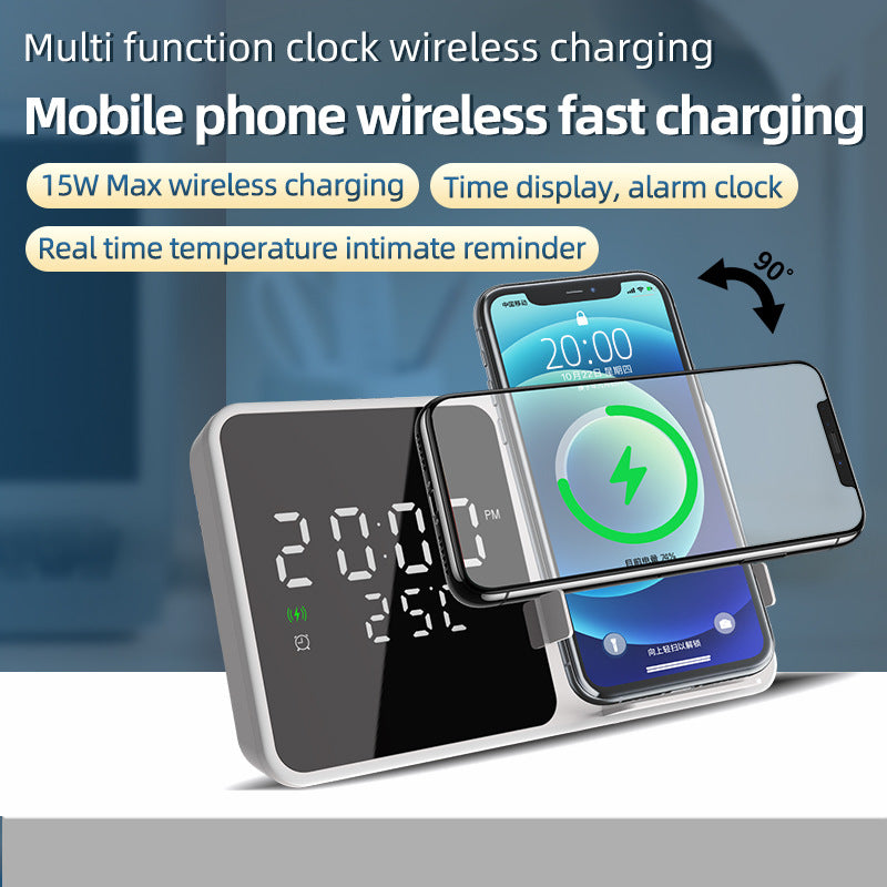 Wireless fast charging for mobile phone stand