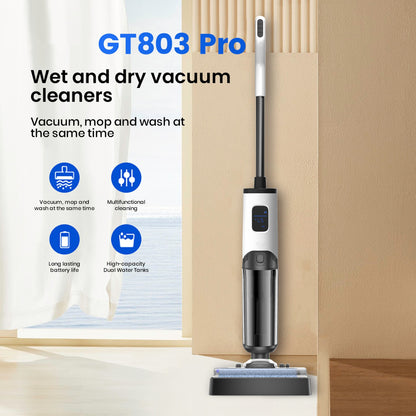 Wireless Floor Sweeper Suction Mopping Machine