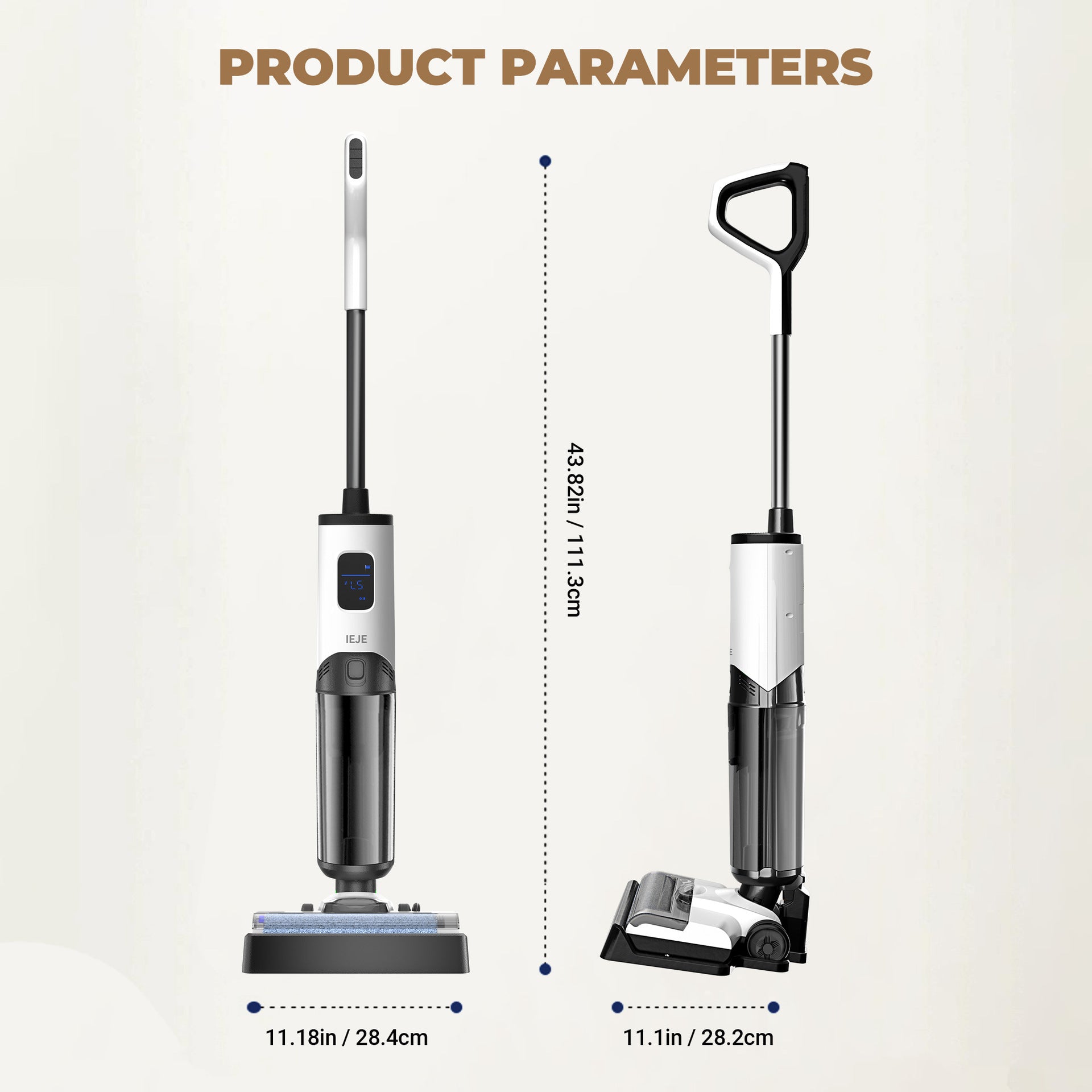 Wireless Floor Sweeper Suction Mopping Machine