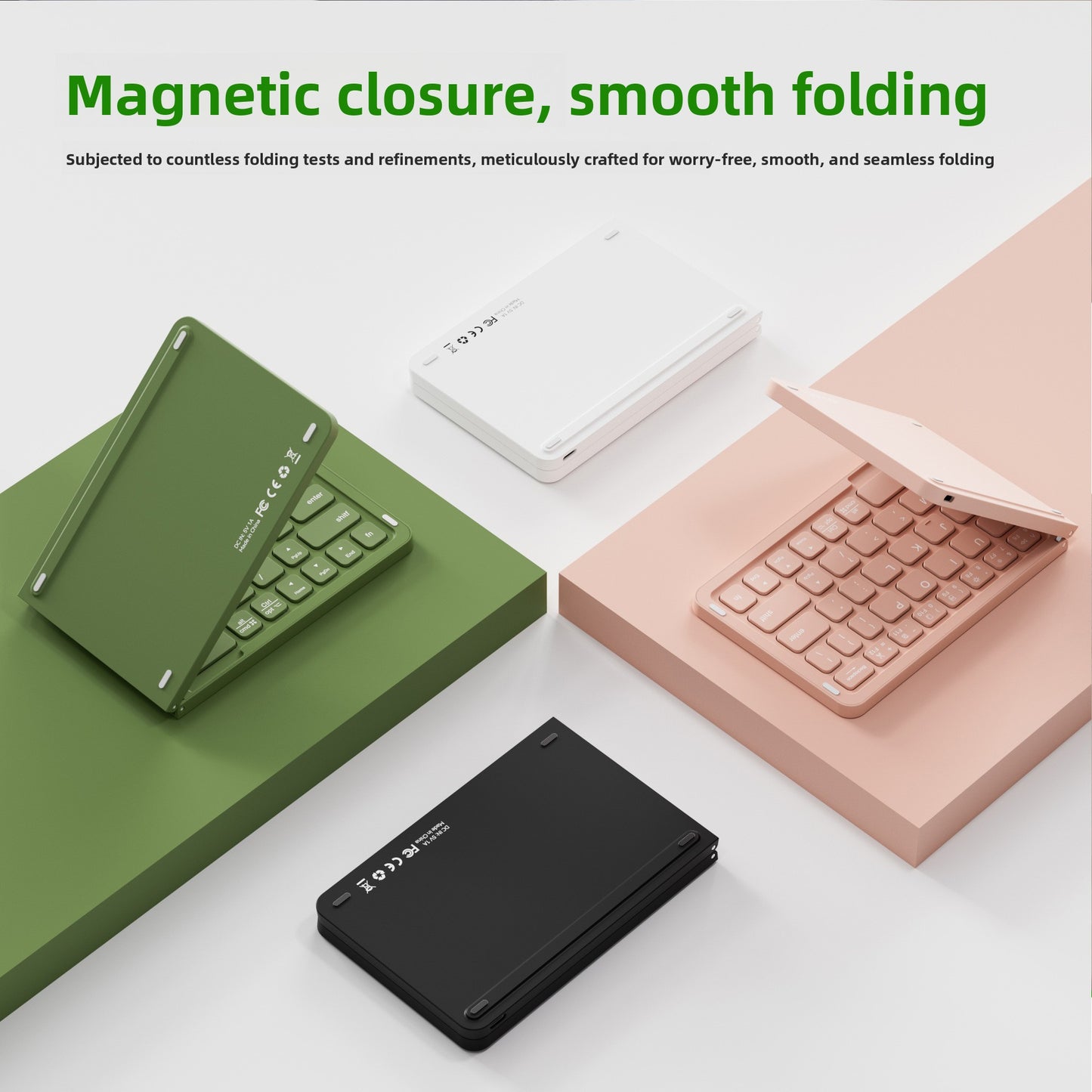 Wireless Folding Bluetooth Keyboard