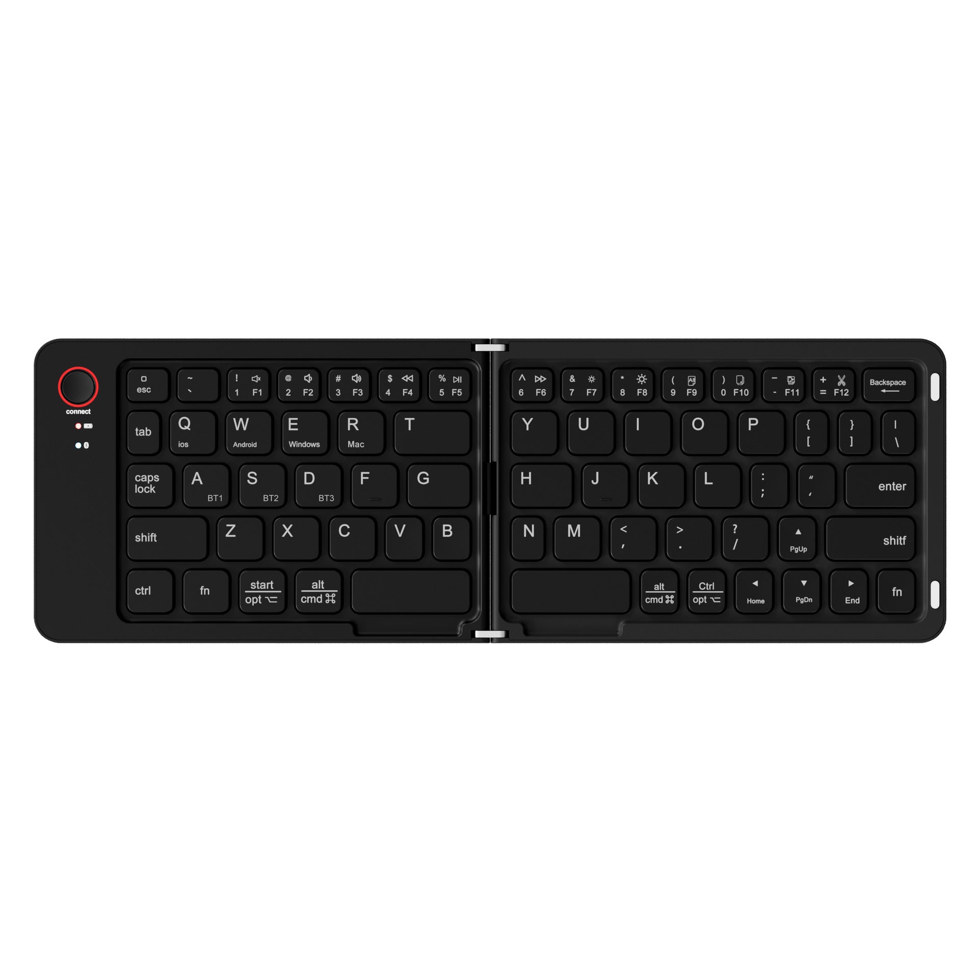Wireless Folding Bluetooth Keyboard
