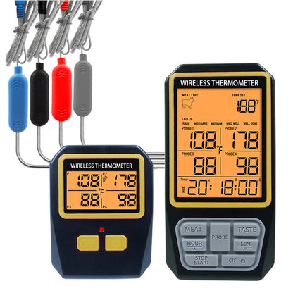 Wireless Four-Probe Kitchen Thermometer