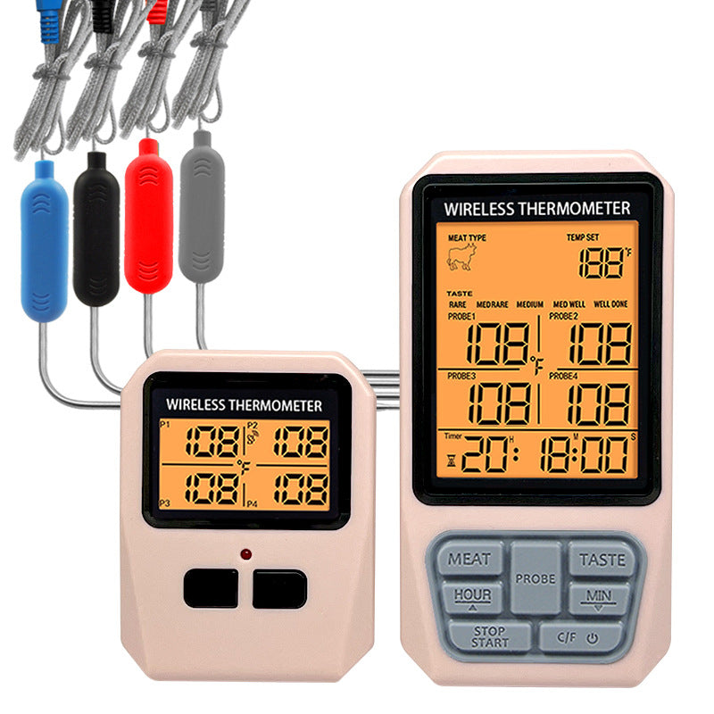 Wireless Four-Probe Kitchen Thermometer