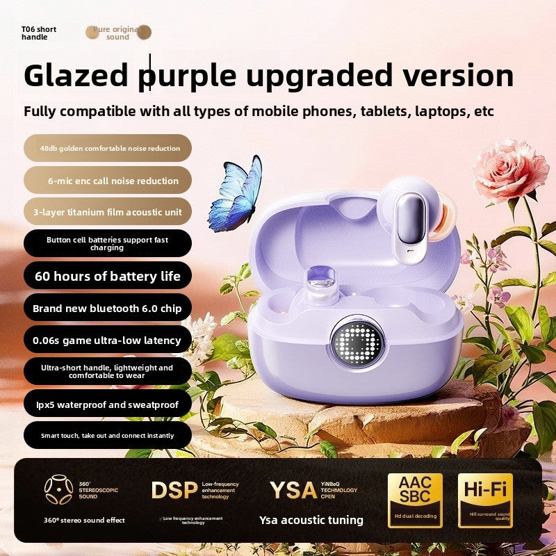 Wireless Gaming Bluetooth Earphones with Digital Display