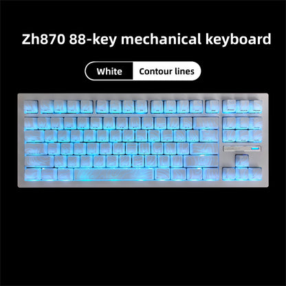 Wireless Gaming Keyboard Three-Mode Full-Key Hot-Swappable