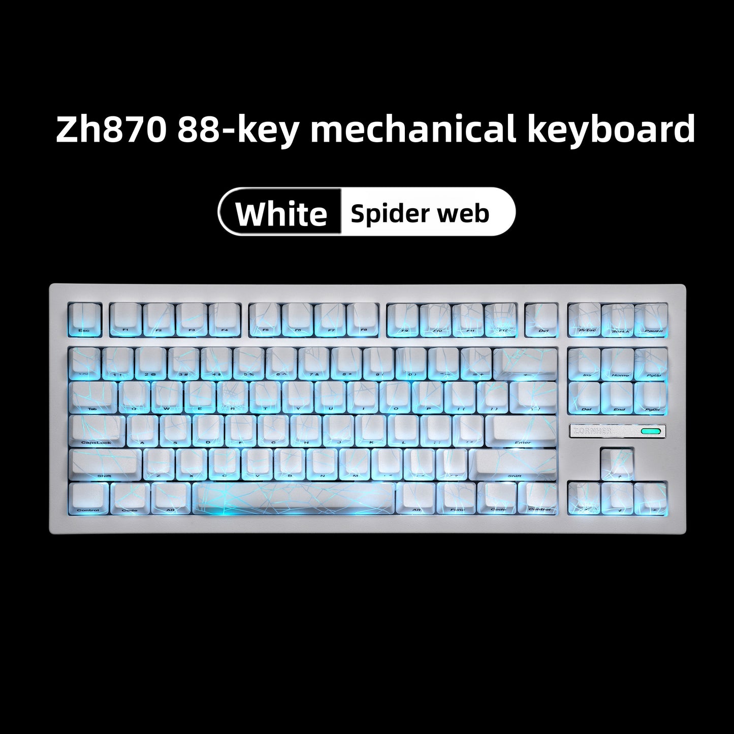 Wireless Gaming Keyboard Three-Mode Full-Key Hot-Swappable