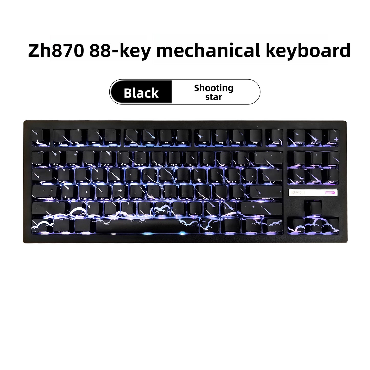 Wireless Gaming Keyboard Three-Mode Full-Key Hot-Swappable