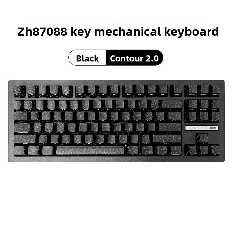 Wireless Gaming Keyboard Three-Mode Full-Key Hot-Swappable