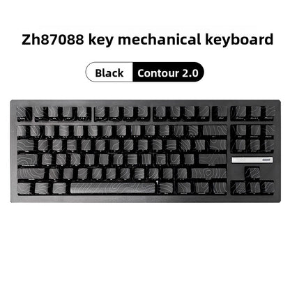 Wireless Gaming Keyboard Three-Mode Full-Key Hot-Swappable