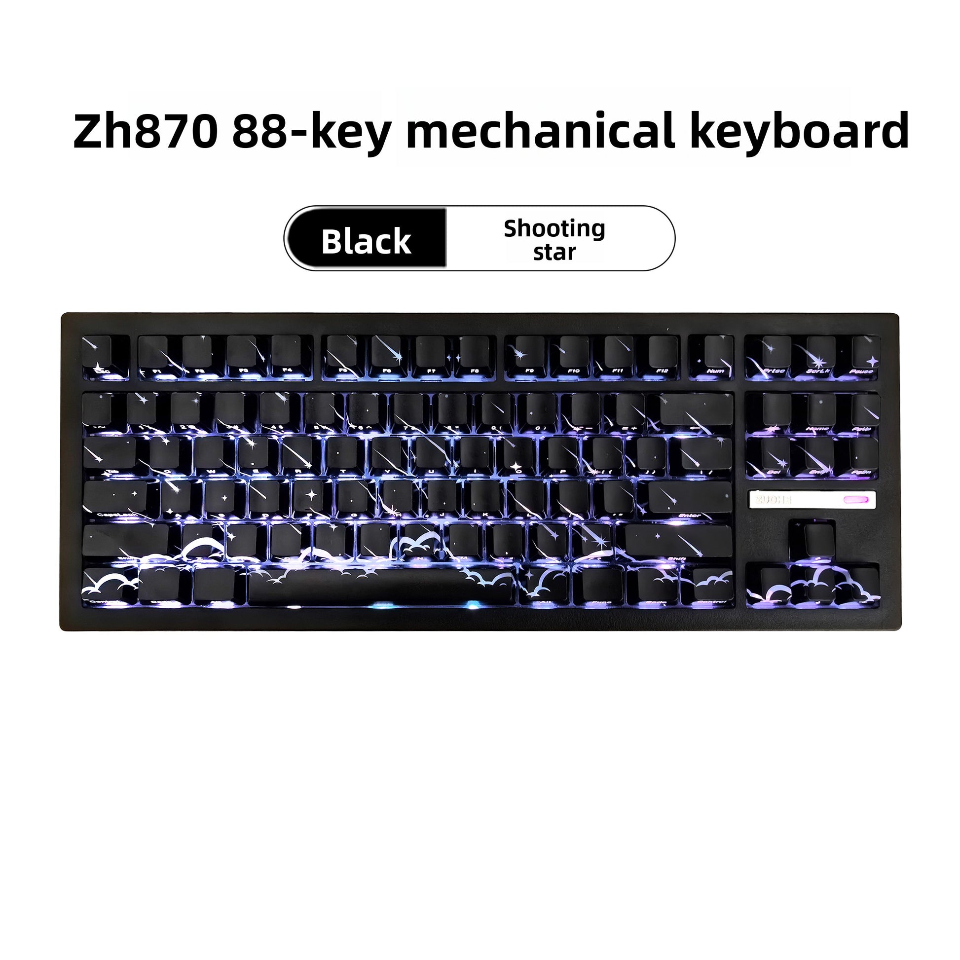 Wireless Gaming Keyboard Three-Mode Full-Key Hot-Swappable