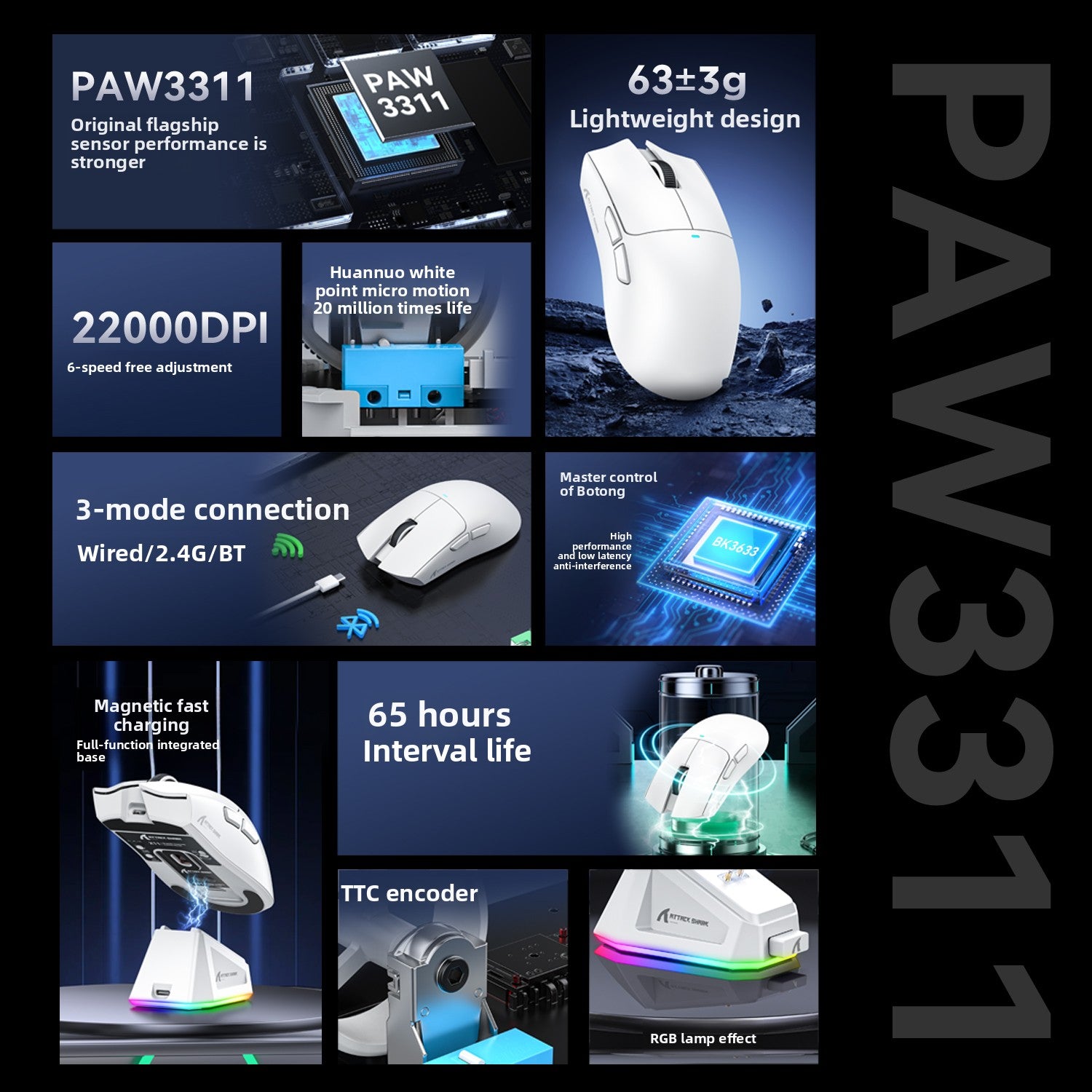 Wireless Gaming Mouse