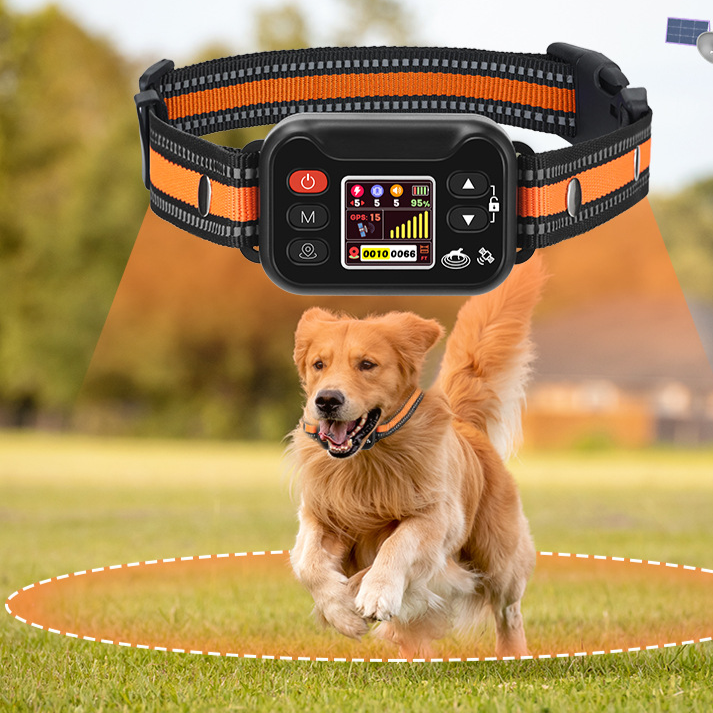 Wireless GPS Pet Fence Training Collar