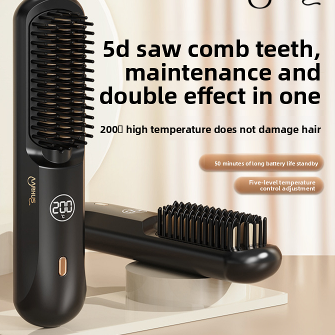 Wireless Hair Straightener and Curler