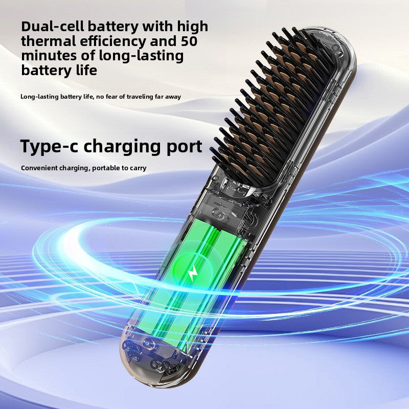 Wireless Hair Straightener and Curler