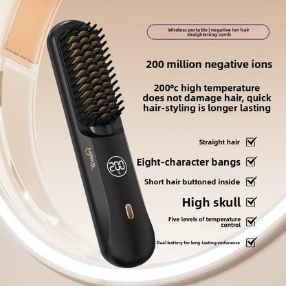 Wireless Hair Straightener and Curler